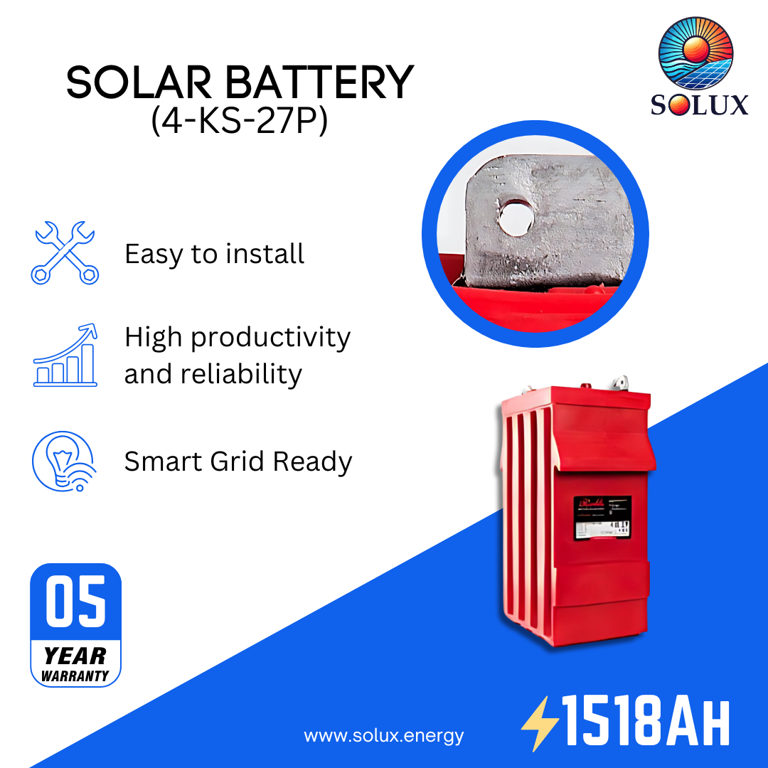 This is an image of Rolls Surrette 4-KS-27P 4 Volt  1518Ah Deep Cycle Battery